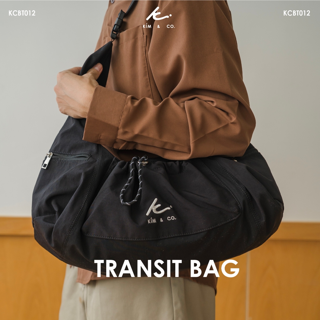 KIM&CO. ORIGINAL – TRANSIT  Bag(KCBT012) กระเป๋า 2-Way Convertible (Crossbody & Hobo) กันน้ำ  สายถอดได้ ใส่ iPad ได้