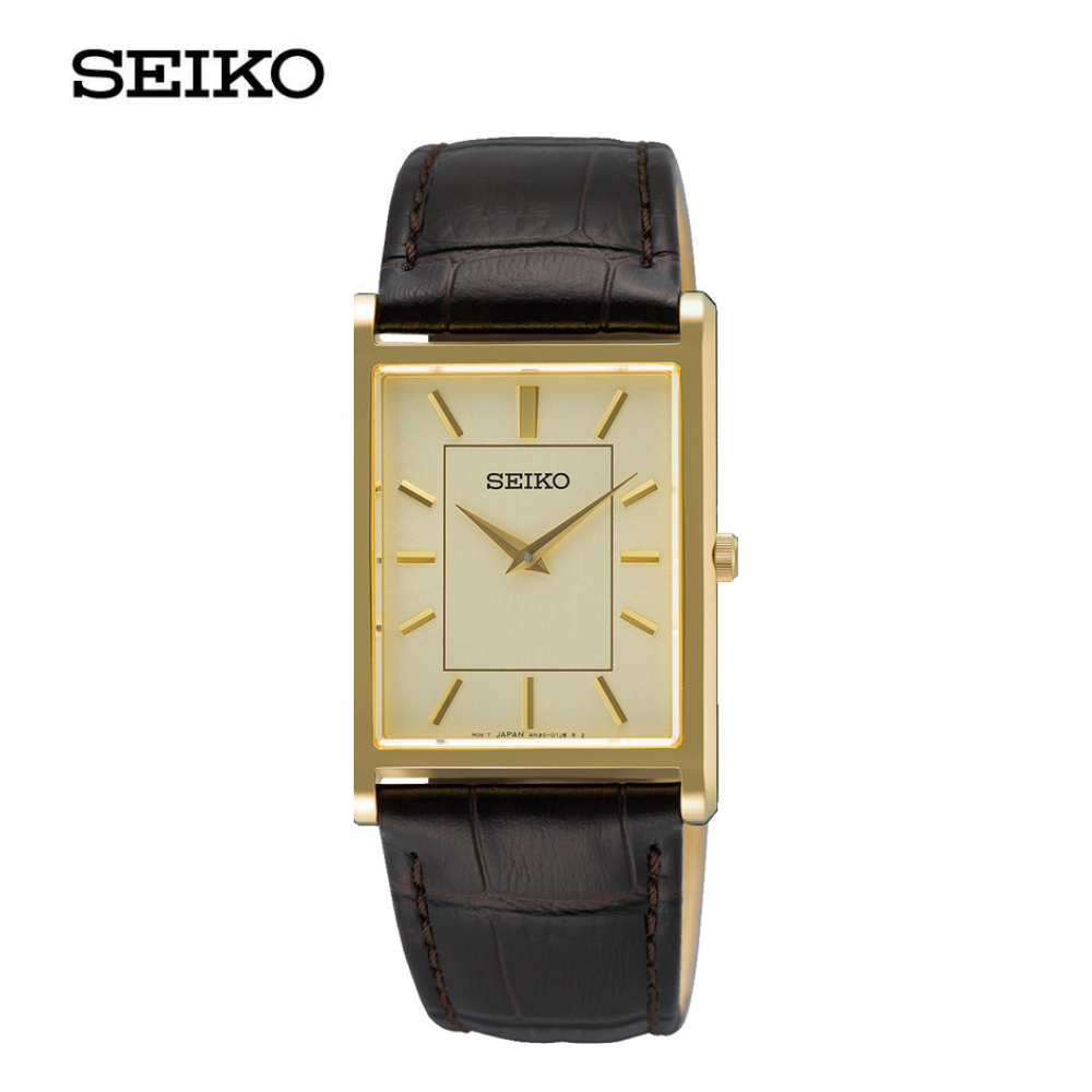 SEIKO QUARTZ CONCEPTUAL SERIES  นาฬิกาข้อมือ (ไซโก) รุ่น SWR106P ขนาด 27.2 mm. สีทอง