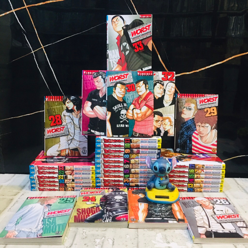 🦁😇🐭♠️หนังสือการ์ตูนเรื่อง:WORST เวอร์ส 1-33เล่มจบ (AC0535)