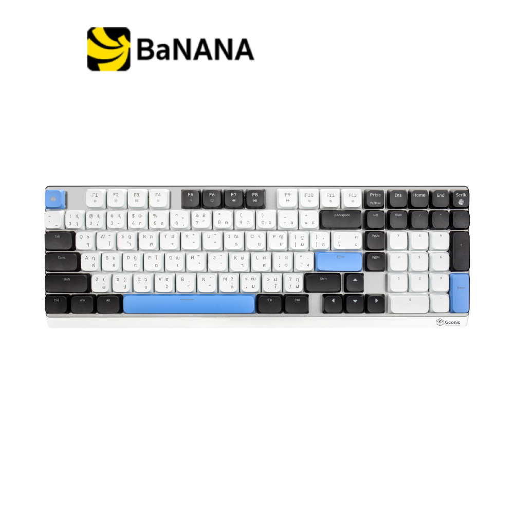 คีย์บอร์ดเกมมิ่ง Gconic A98 Lite Ultra Slim Mechanical by Banana IT