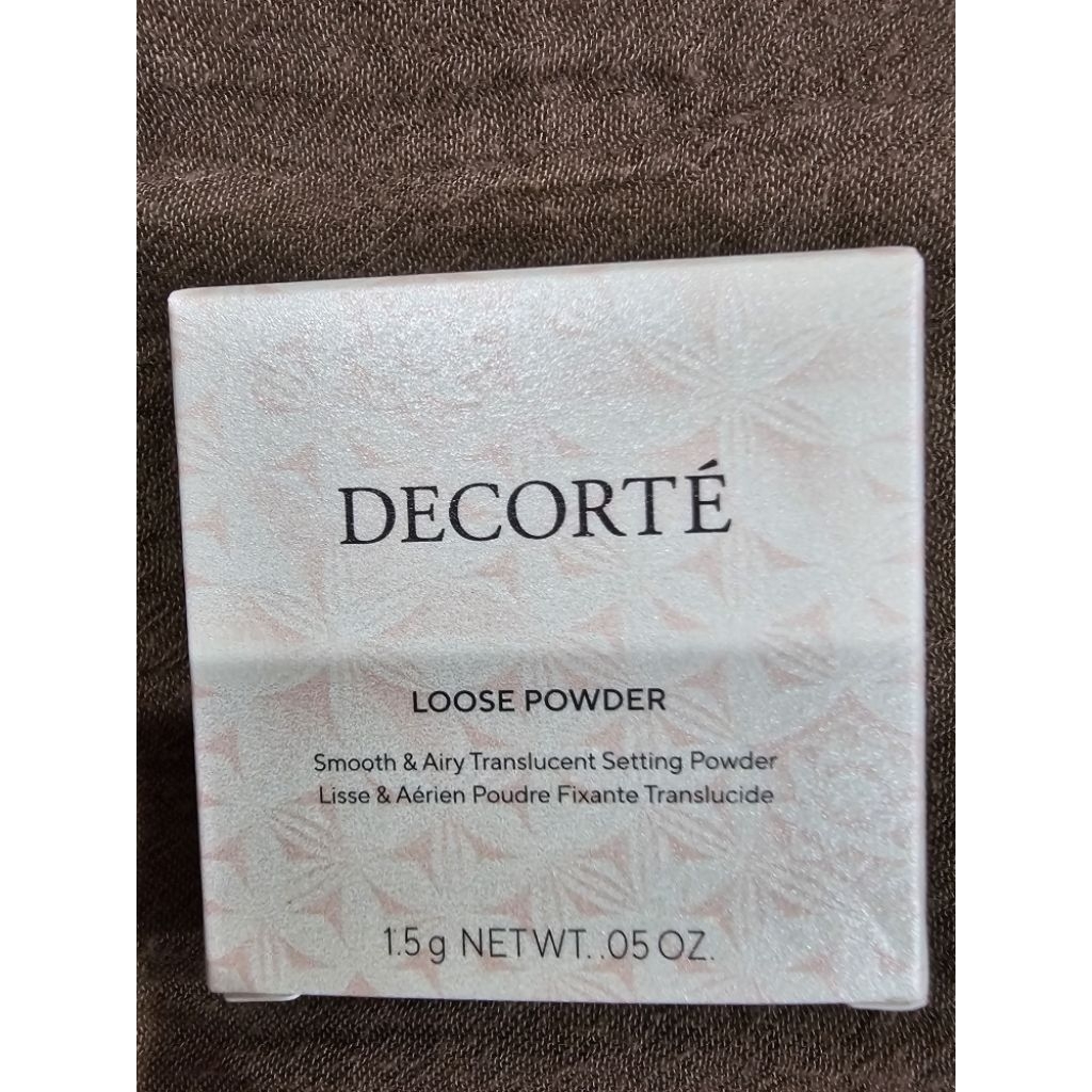 DECORTE loose powder #00 แป้งฝุ่น DECORTE