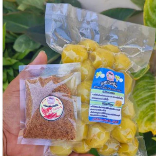 พุทราแช่อิ่ม(พุทรานมสด) จากสวนธนภัทร ขนาด 500 กรัม พร้อมพริกเกลือ