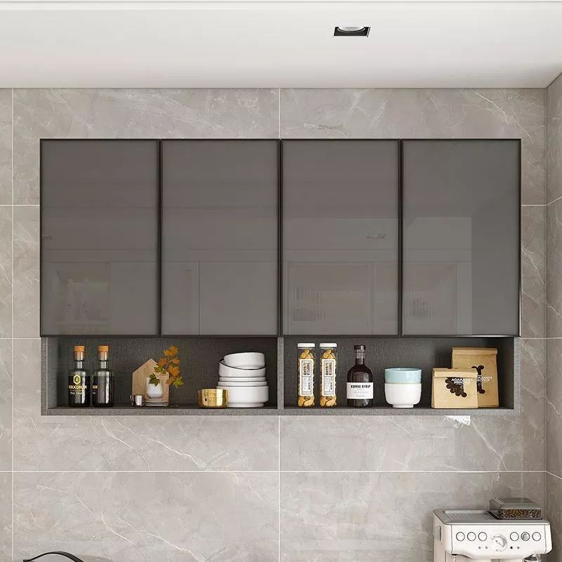 GYG ตู้เก็บของ ตู้ติดผนัง แผงอลูมิเนียมอัลลอยด์ หลายชั้น สวยโมเดิร์น มีหลายขนาดให้ wall cabinet - รูปที่ 3