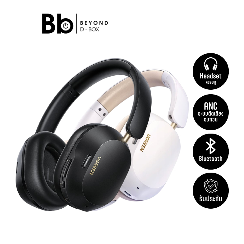 หูฟังไร้สาย Ugreen HiTune Max5c Hybrid Active Noise-Cancelling (เลือกสีได้) by BB Beyond D-Box