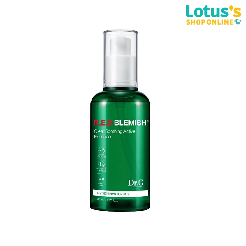 ดอกเตอร์จี เคลียร์ซูทติ้ง แอคทีฟ เอสเซนส์ 80 มล. Dr.G CLEAR SOOTHING ACTIVE ESSENCE 80 ML.