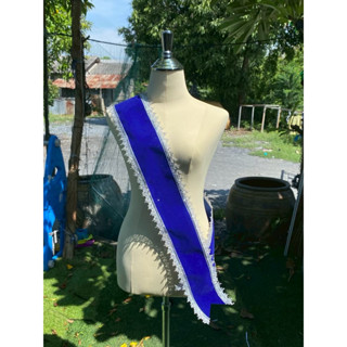 สายสะพายไม่สกรีนขอบหยัก มีให้เลือก 13 สี