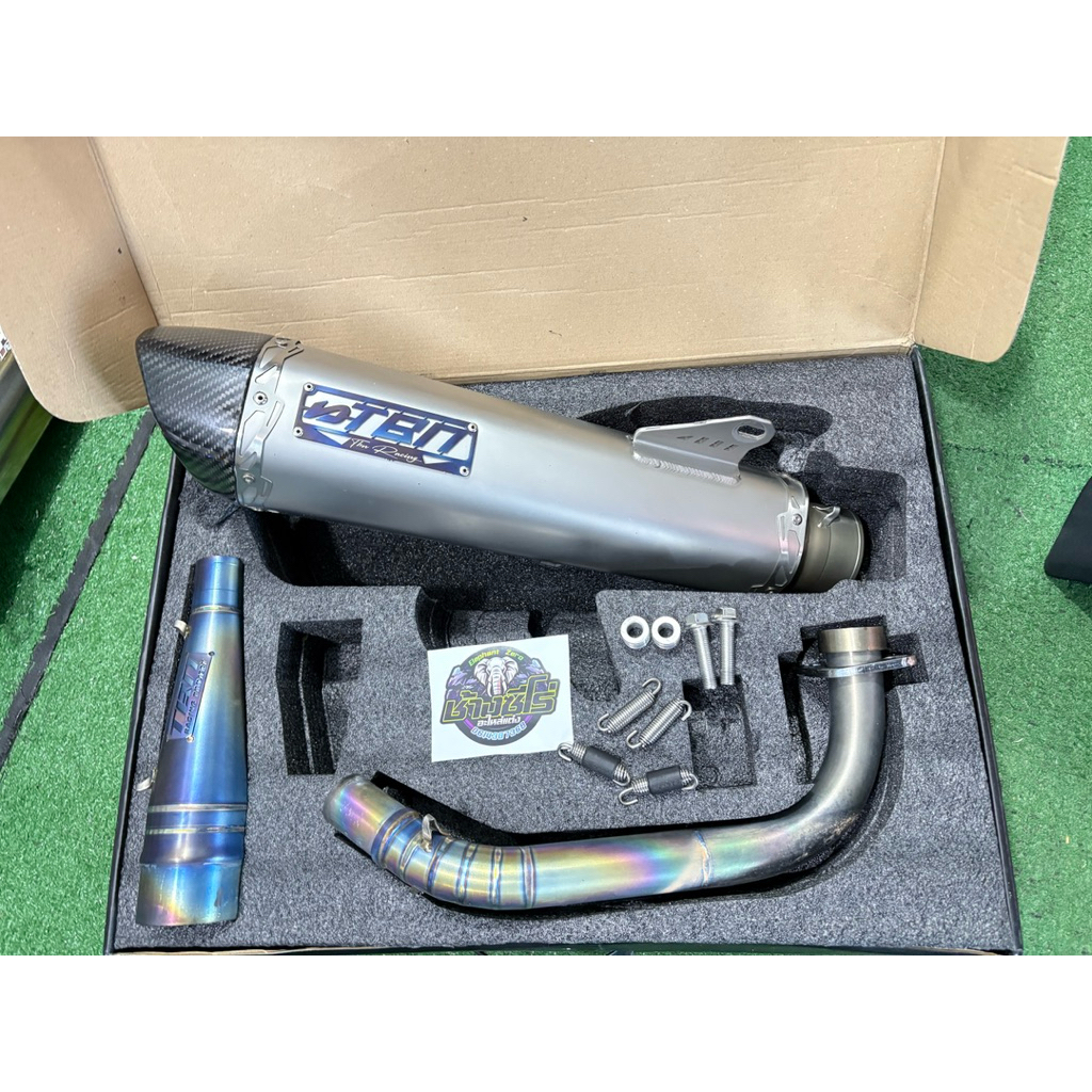 TBN ปลายเลสคอไทเทเนียม (มือ2) สำหรับใส่FORZA350/ADV350.