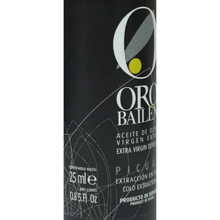 โอโร ไบเลน พิควอล น้ำมันมะกอกธรรมชาติเกรดพิเศษ 25 มล. - Picual Extra Virgin Olive Oil 25ml Oro Bailen brand