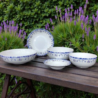 จานและชามเมลามีน ลาย Lavender Princess (ลาเวนเดอร์ ปริ้นเซส)…