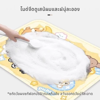พรมเช็ดเท้า ผ้าเช็ดเท้า พรมกันลื่น พรมปูพื้น พรมห้องน้ำ แผ่นกันลื่น พรมซับน้ำดี แบบแห้งเร็ว ไร้เชื้อรา