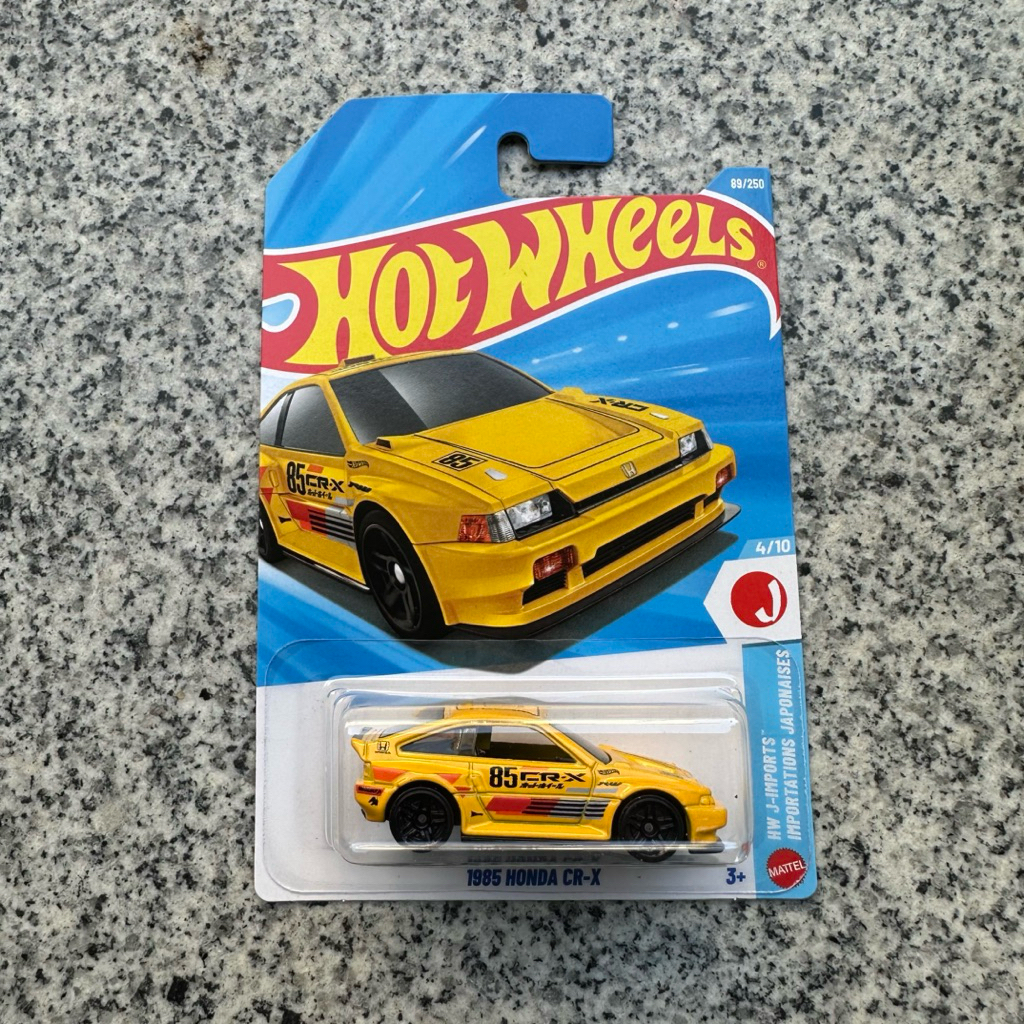 รถเหล็ก Hotwheels 1985 Honda Cr-x