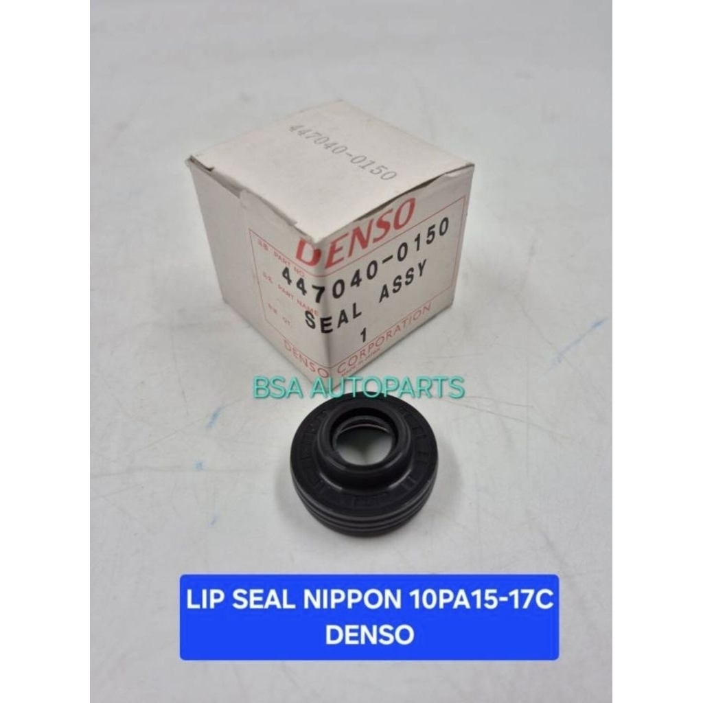 ซีลคอมแอร์รถยนต์ DENSO รุ่น  10PA15C, 10PA17C  ของแท้ DENSO (447040-01504D)