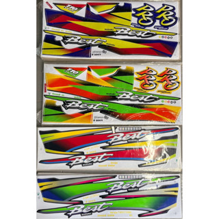 สติ๊กเกอร์มอเตอร์ไซค์ Suzuki Beat-110 PROและรุ่นธรรมดา ปี 20…