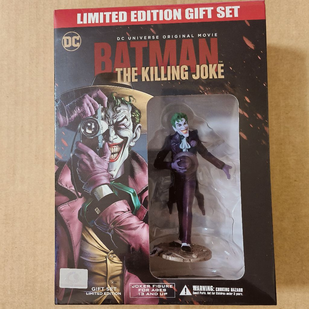 DVD BATMAN THE KILLING JOKE (LIMITED EDITION GIFT SET) แบทแมน ตอน โจ๊กเกอร์ ตลกอำมหิต