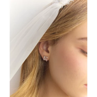 Julys - bridal stud earrings