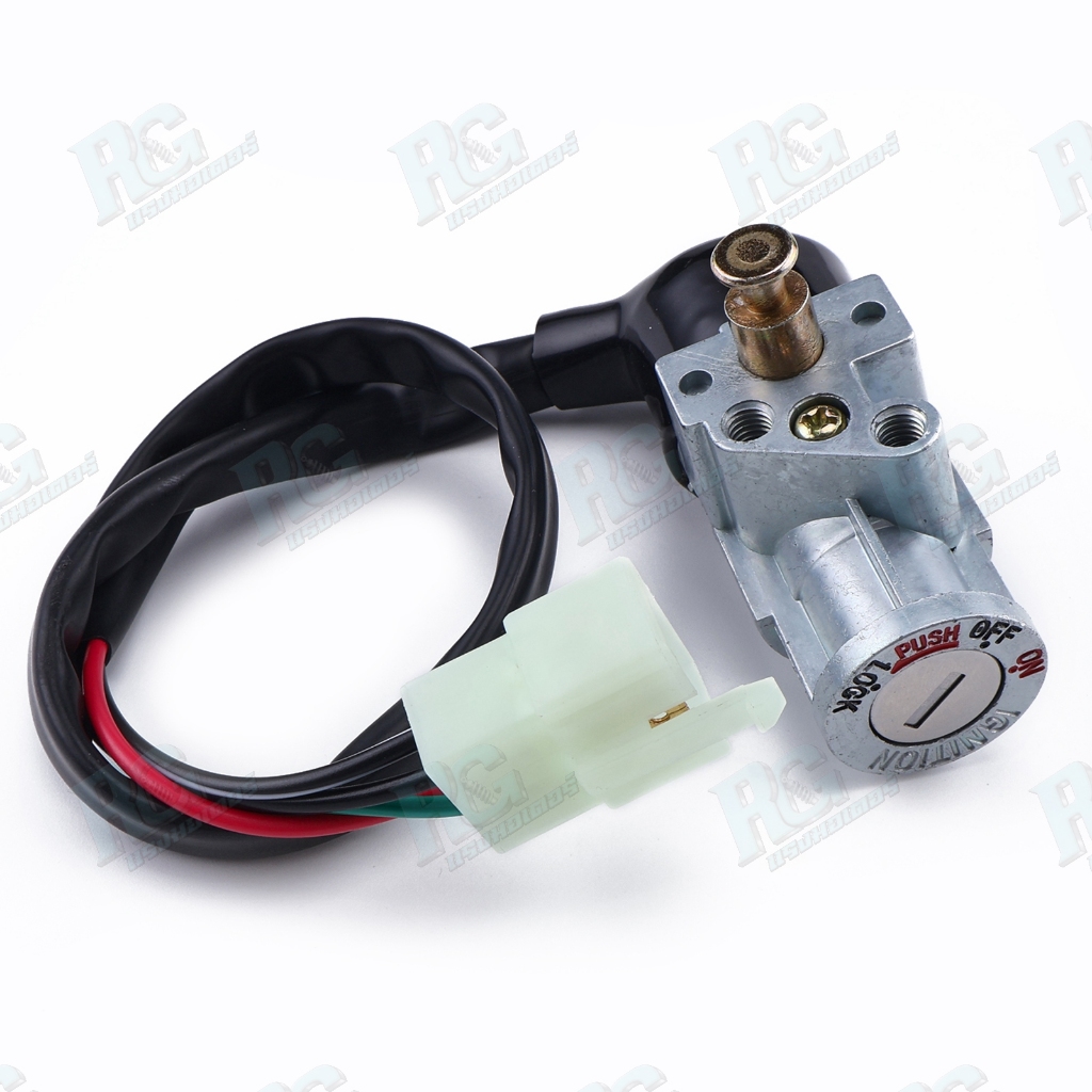 RG สวิทกุญแจ DREAM NEW C100N ชุดใหญ่ ครบชุด ดรีม กุญแจล็อคเบาะ ตรงรุ่น พร้อมใช้งาน - รูปที่ 3