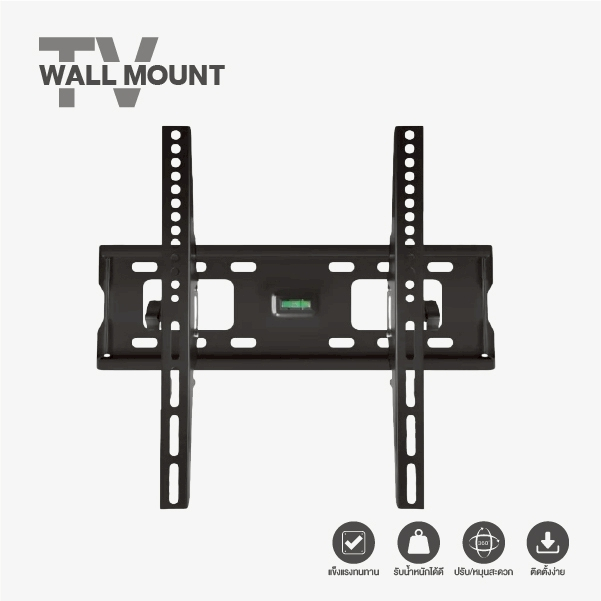ABL ขาแขวนทีวี รุ่น FS-44T ขนาด 23-63 นิ้ว ติดผนัง ปรับก้มได้ ติดตั้งง่าย แข็งแรง ทนทาน ยืดหดได้ - รูปที่ 4