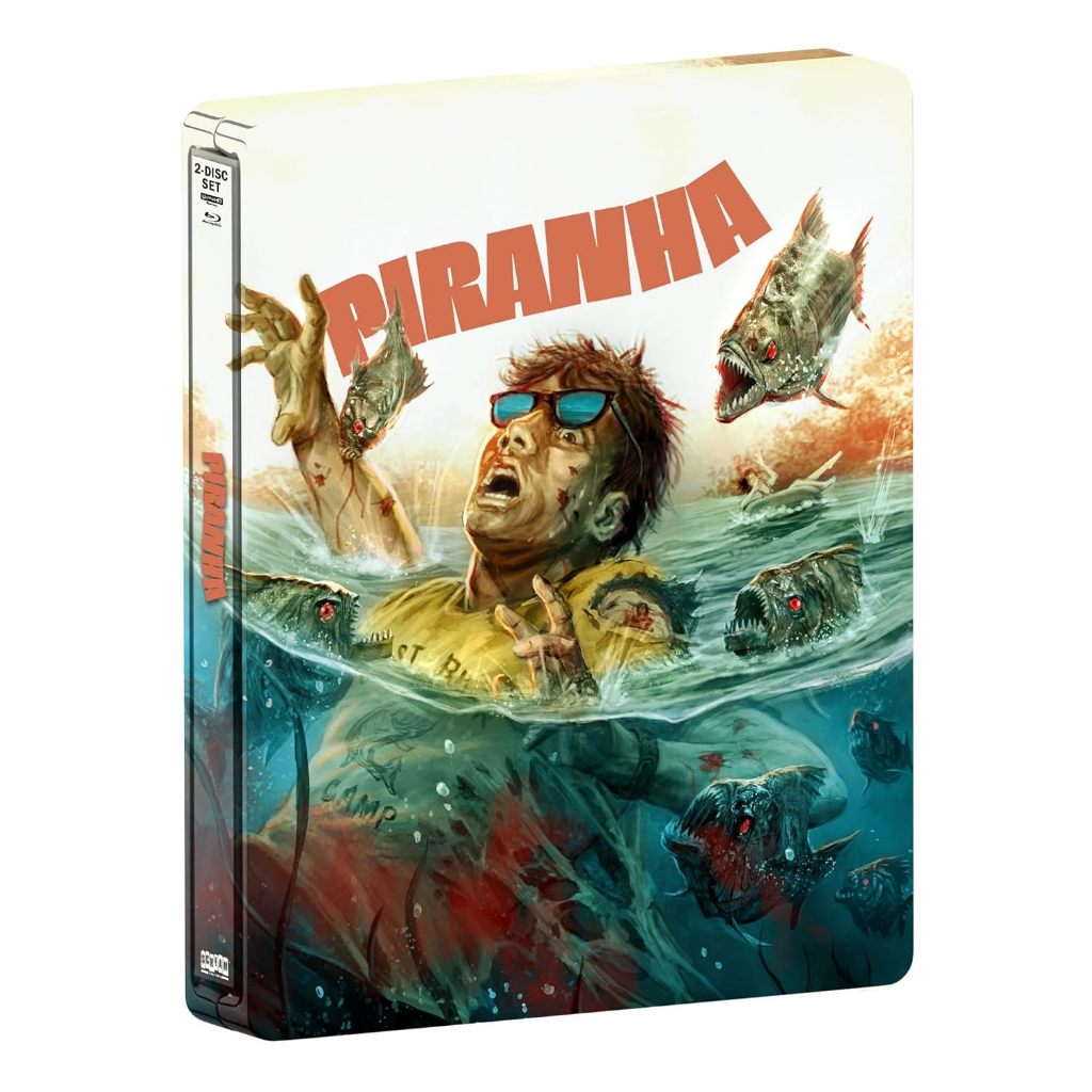 [กรุณาทักแชทก่อนสั่งซื้อ] Piranha (1978 / SteelBook / Collector's Edition / 4K Ultra HD + Blu-ray) แท้
