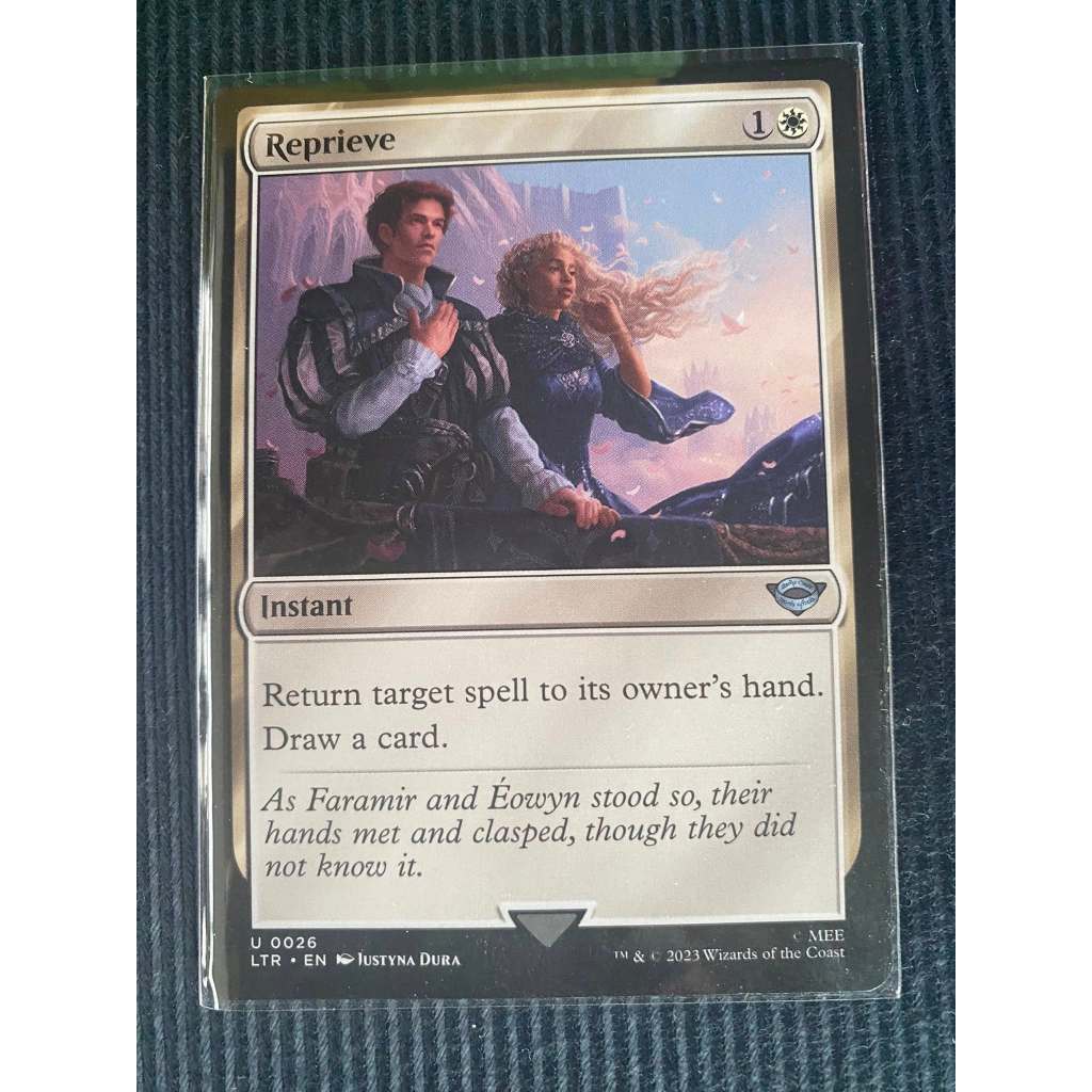 MtG Single Card: Reprieve Set: LTR Rarity: Uncommon Collector No. 0026