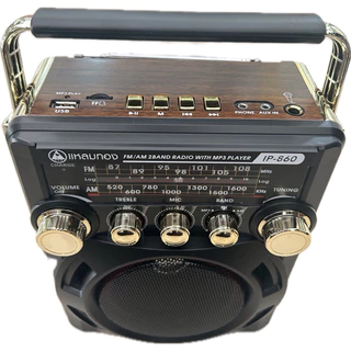แหลมทอง วิทยุ FM /AM/TF CARD /บลูทูธ /USB รุ่น IP-860