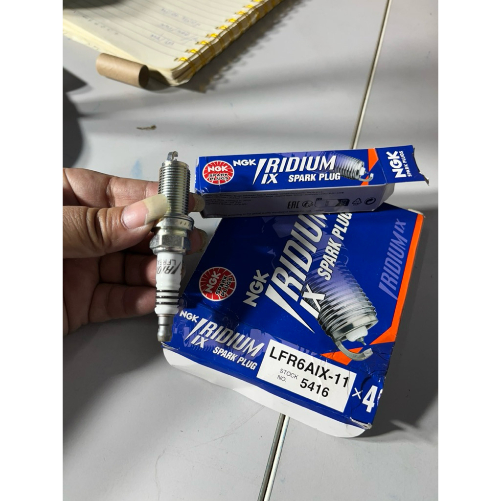 หัวเทียน NGK ของแท้ ผลิตที่ญี่ปุ่น LFR6AIX-11