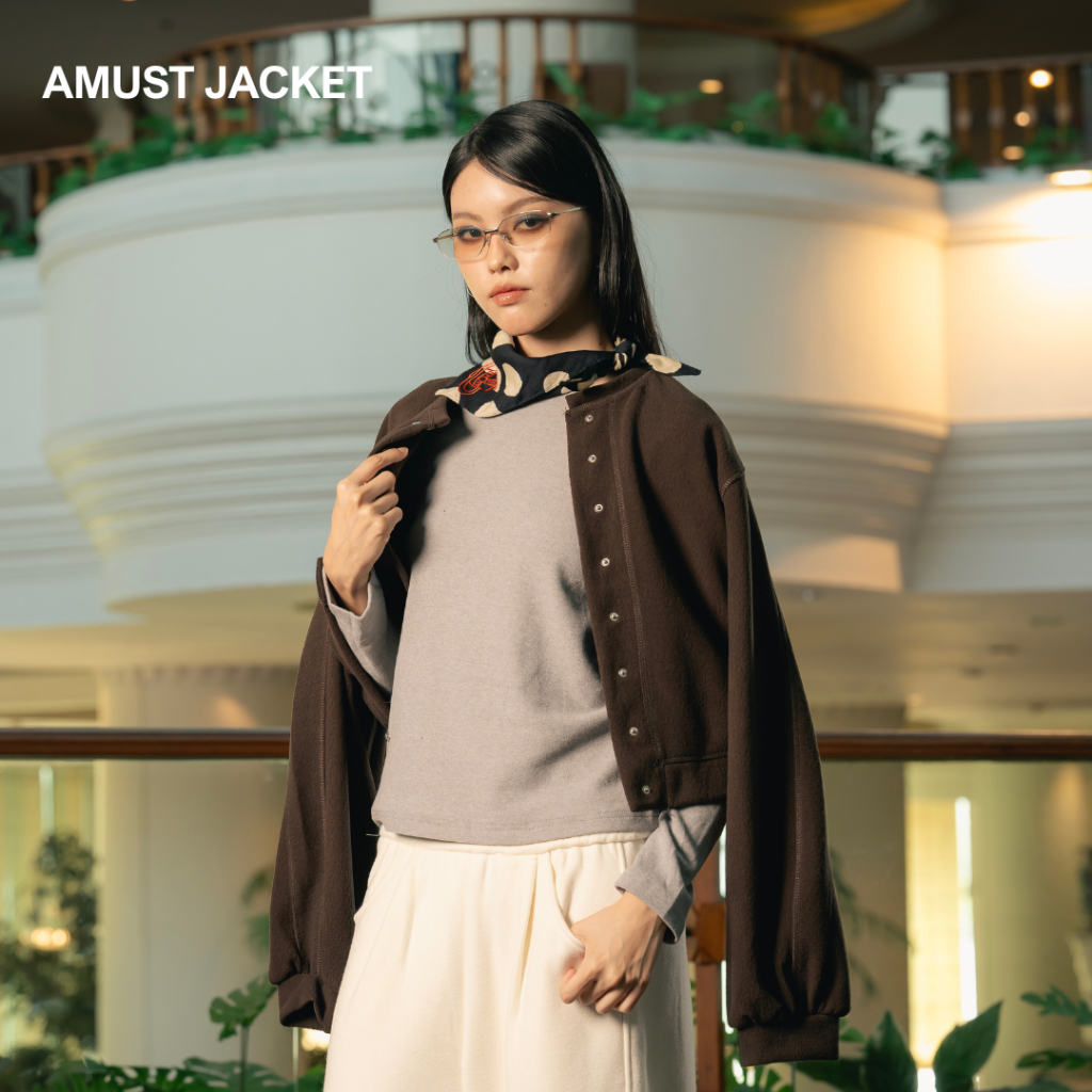 EVERYDAY - Amust Jacket แจ็คเก็ตกระดุมสแน๊ป (Q) รูปที่ 3