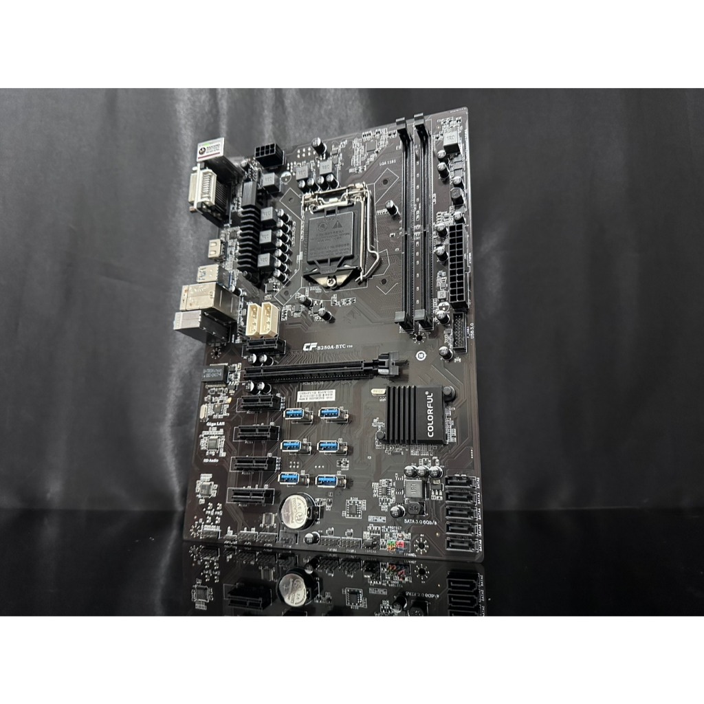 เมนบอร์ด(mainboard) COLORFUL CF-B250 BTC V20 (socket 1151) (รองรับการmining 12GPU)