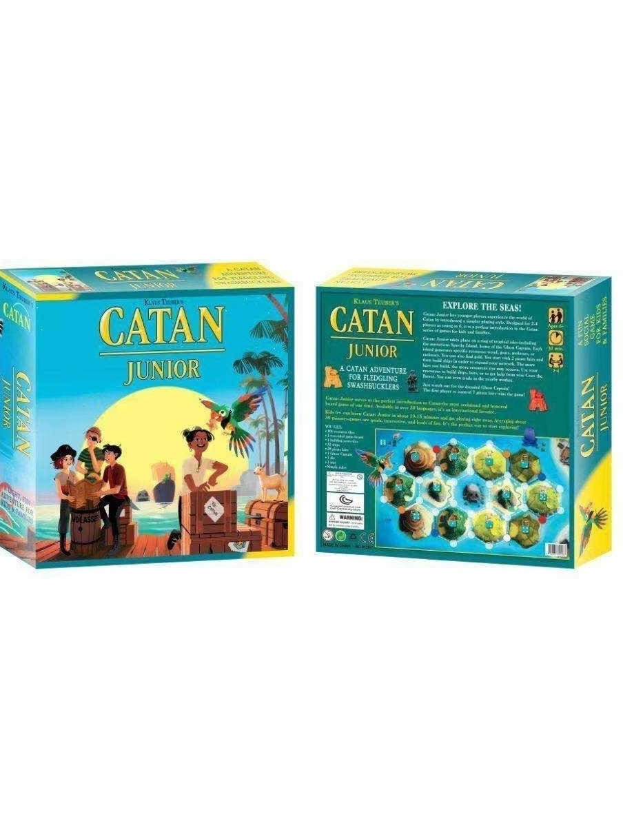 CATAN Junior  Board Game  มาชวนลูกเก็บเกี่ยวทรัพยากรจากเเกาะคาทานกัน!