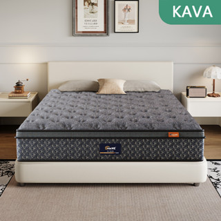 KAVA ที่นอนยางพารา 100% แท้ หนา 12 นิ้ว ป้องกันไรซาและแบคทีเ…