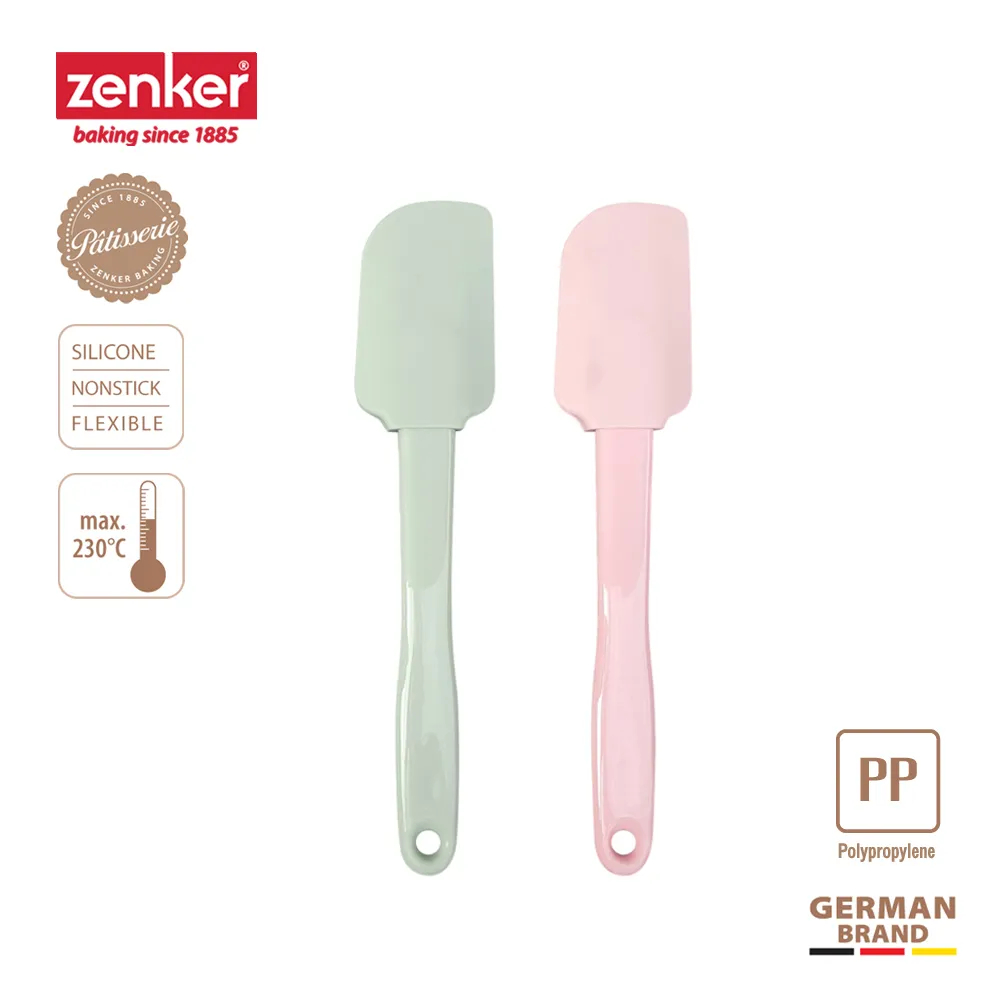ไม้พายสปาตูล่าซิลิโคน Zenker Premium Silicone Spatula for Baking and Cooking, Non-Stick 6944804500066