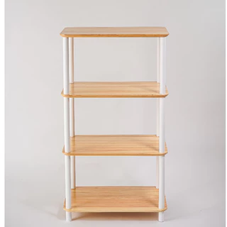 THEWOOD 'S TALE ชั้นวางของ 3-LAYER SHELF ประกอบง่าย ผลิตจากไม้ธรรมชาติ เหมาะสำหรับวางของอเนกประสงค์