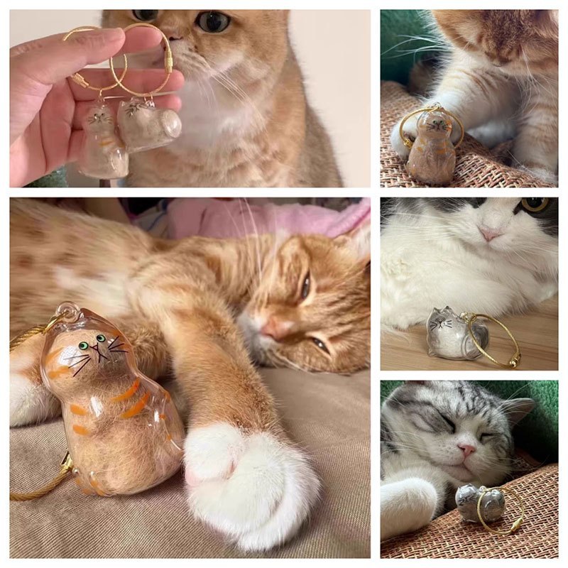 ถุงมือกําจัดขนสัตว์เลี้ยง, แปรงแบบคงที่แบบสองทาง ถุงมือแปรงขนแมว แปรงเก็บขนแมว ผมเหนียวไฟฟ้าสถิต - รูปที่ 5