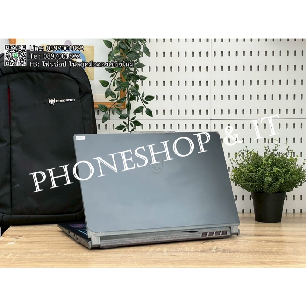 MSI CYBORG 15 A12VF-013TH (RAM 16 RTX 4060) ราคา 29,900 บาท