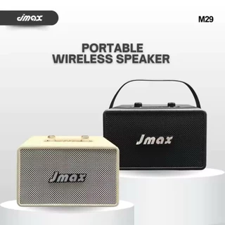 JMAX-JM29ลำโพงบลูทูธ พร้อมสายหิ้ว ปรับเบสได้ เชื่อมต่อ2ตัวได้ 30W แท้100% ไร้สายกับลำโพงบลูทูธ JMAX JM-4D เสียงคุณภาพสูง
