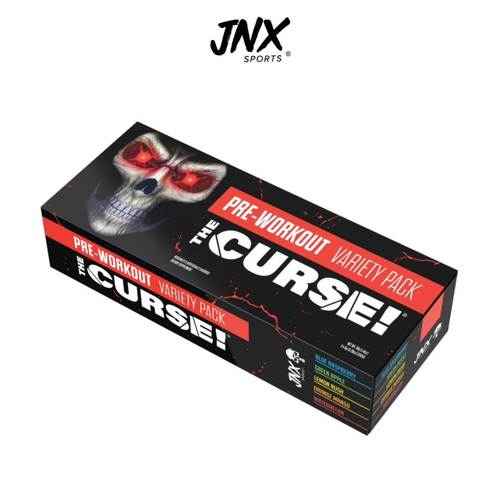 JNX Sports The Curse! 5 Serves, 1 กล่อง มี 5 ซอง คละรส, the curse, JNX
