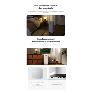 Xiaomi Mijia Smart Air Purifier Max /6 /4 ฟอกอากาศ I 1006.5m³/h อนุภาค CADR I 63-108 m² พื้นที่ให้บริการ I มีล้อเลื่อน