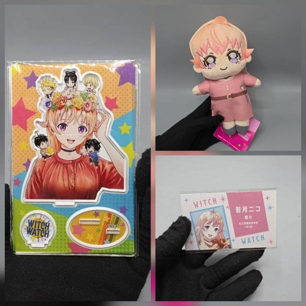 (พร้อมส่ง/แท้✅️) ของสะสม อนิเมะ สแตนดี้ witch watch วิทช์วอทช์  นิโกะ โมริฮิโตะ คัน เนมุ  Nico Wakat