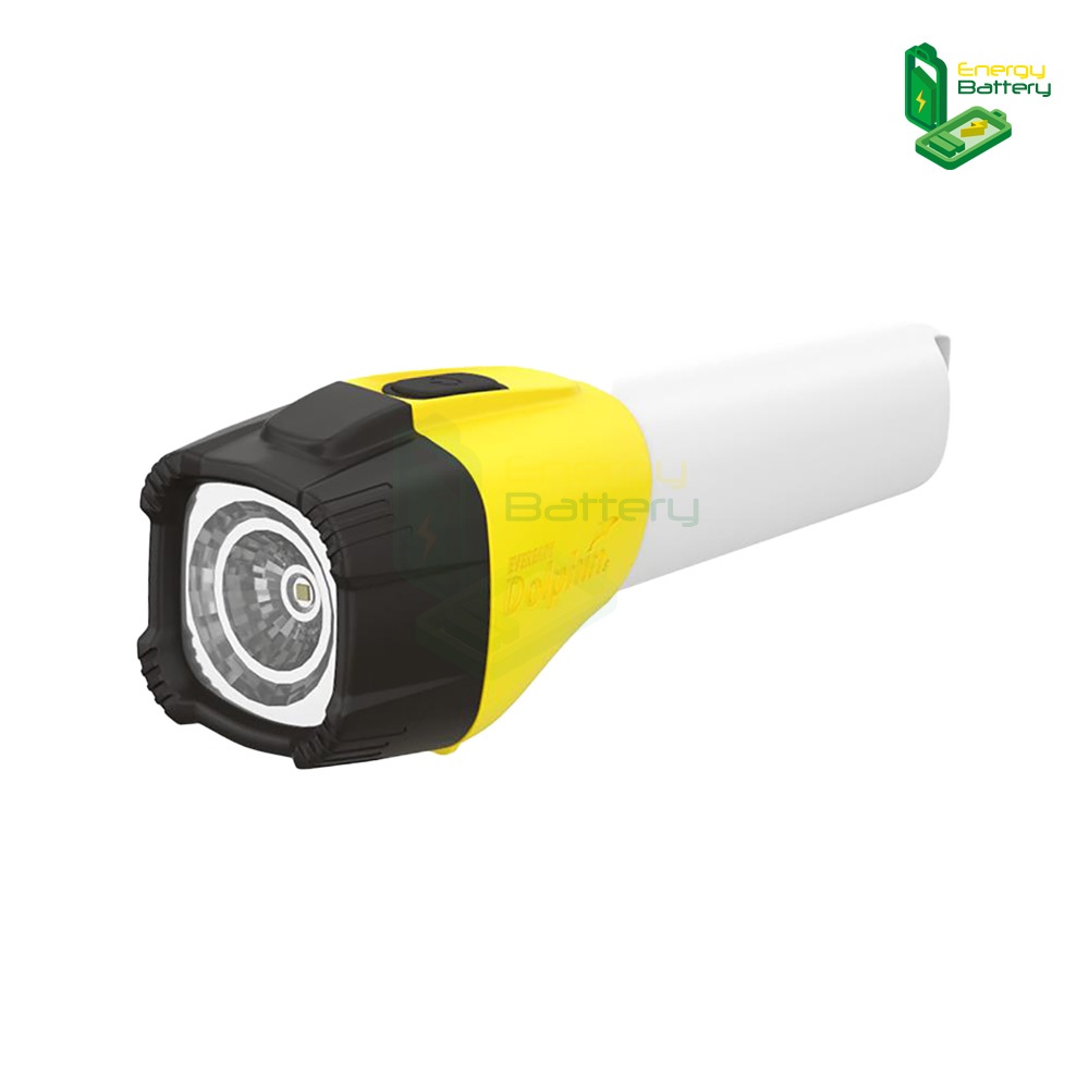 EVEREADY Dolphin 2in1 Emergency Light 150 Lumens ไฟฉายพร้อมถ่าน AA 4 ก้อน