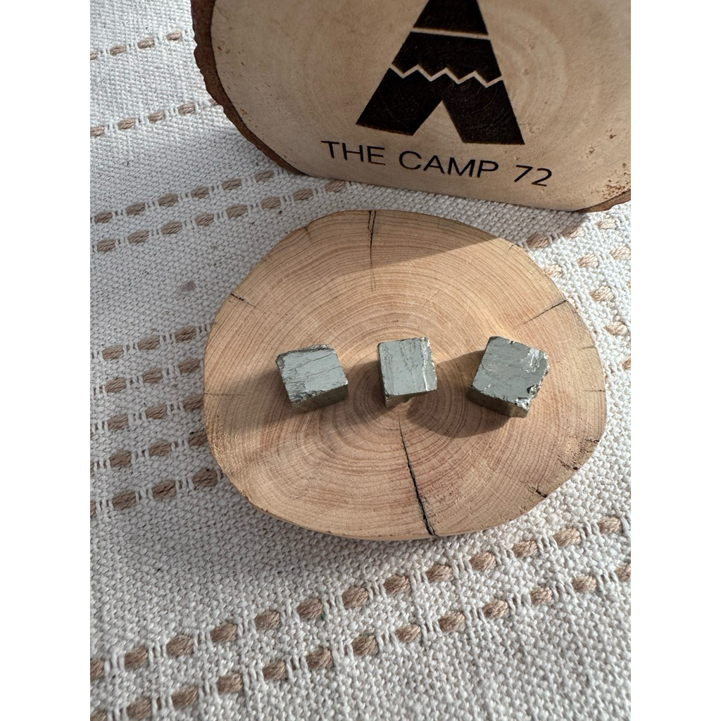 พร้อมส่ง ถ่ายจากสินค้าจริง หินแท้100% ไพไรต์ pyrite