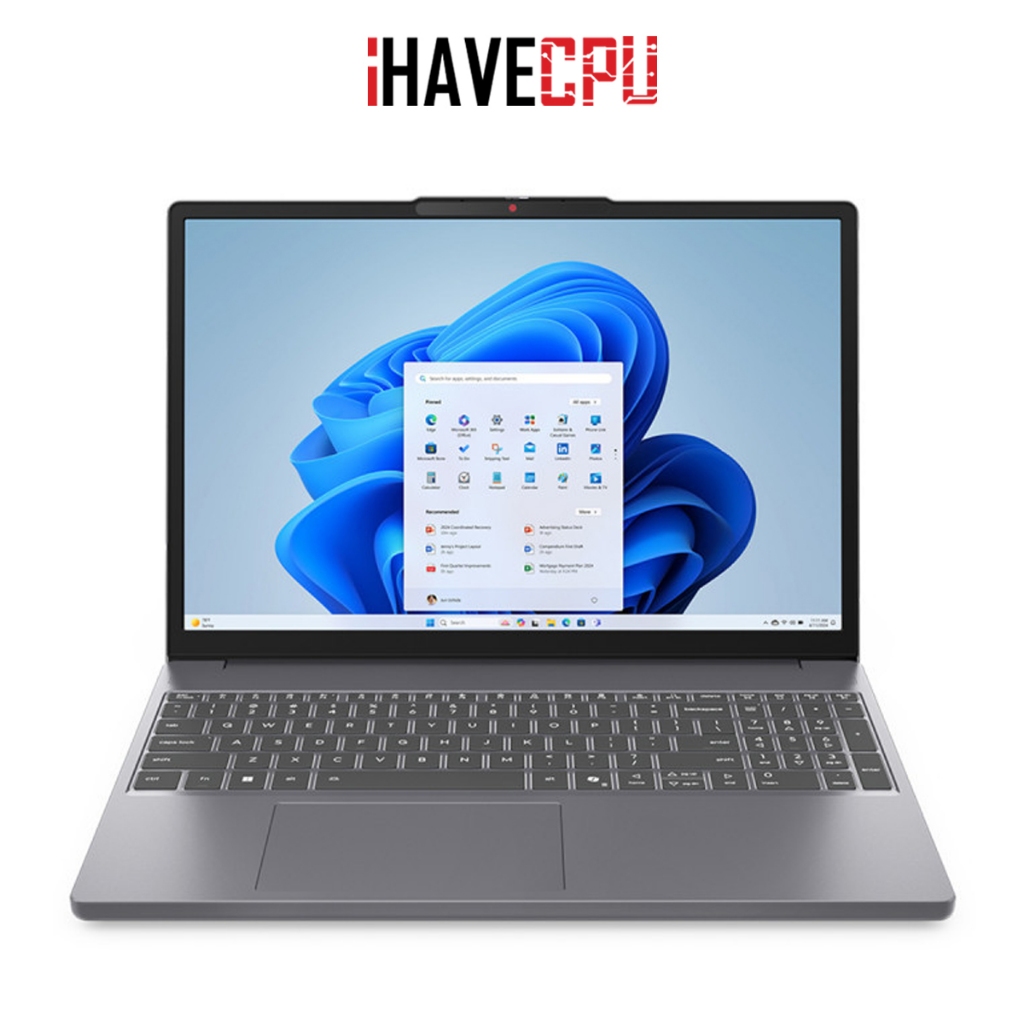 โน้ตบุ๊ค (notebook) iHAVECPU LENOVO IDEAPAD SLIM 3 15ARP10 83K7009GTA (LUNA GREY)
