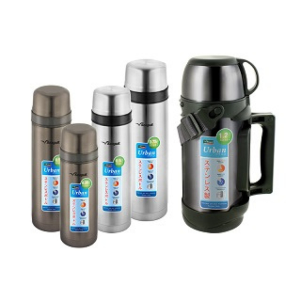 Seagull กระติกน้ำสูญญากาศ เออเบิ้น (0.5 ลิตร/ 0.75 ลิตร) สีคลาสสิคสุดเรียบหรู เก็บร้อน-เย็นดีเยี่ยม - รูปที่ 4