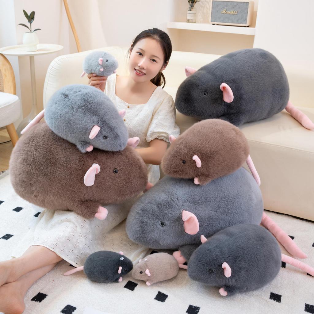 🐭ส่งจากไทย🐭 35/90cmตุ๊กตาหนูดอกไม้ ขนาดใหญ่ดอกไม้สาขาหนู ตุ๊กตาน่ารักการ์ตูนนุ่ม ของขวัญวันเกิด - รูปที่ 2