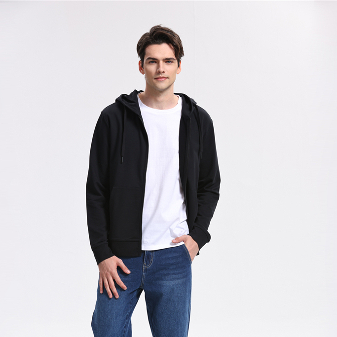 GIORDANO (Online Exclusive) เสื้อแจ็คเก็ตฮู้ดดี้ Men's Hoodie Jacket 13075102