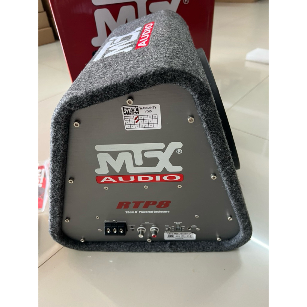 ใบละ 2995บาท BassBox ลำโพงเบส8นิ้ว มีแอมป์ในตัว ยี่ห้อ MTX ลำโพงเบสติดรถยนต์ ราคา ถูกที่สุด ดีลบีเคเค แกลเลอรีภาพที่ 6