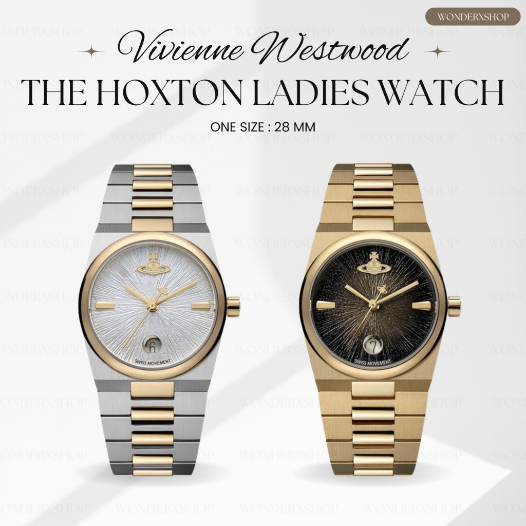 New💎Vivienne Westwoood The Hoxton Watch🌟 ของแท้💯 ผ่อน0%นาน10เดือน