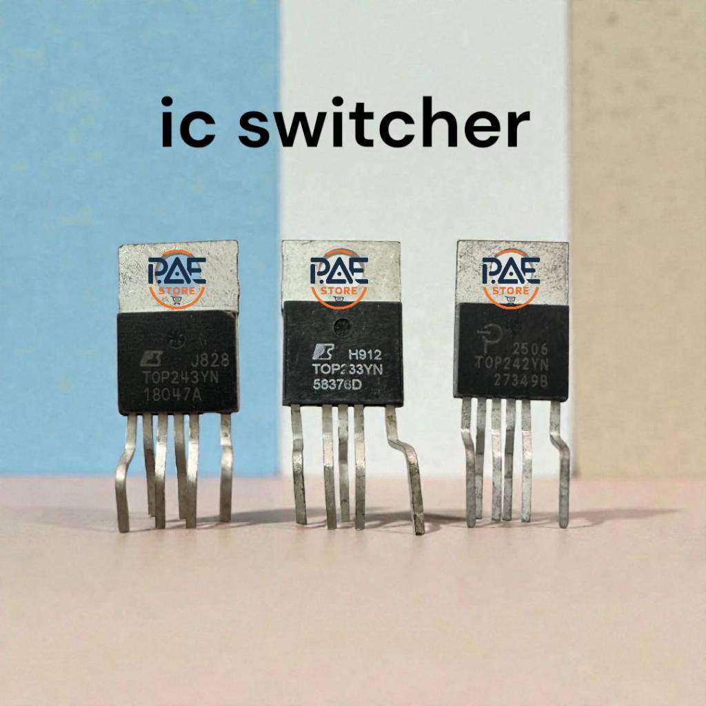#IC Switcher ไอซี ภาคจ่ายไฟ TOP233YN : TOP242YN : TOP243YN (2PCS) สินค้าพร้อมส่ง