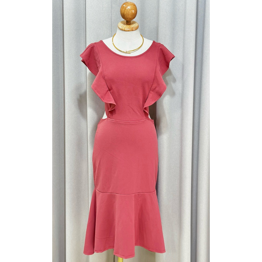 เดรสเว้านิดๆ งานป้าย PNLP ( S )