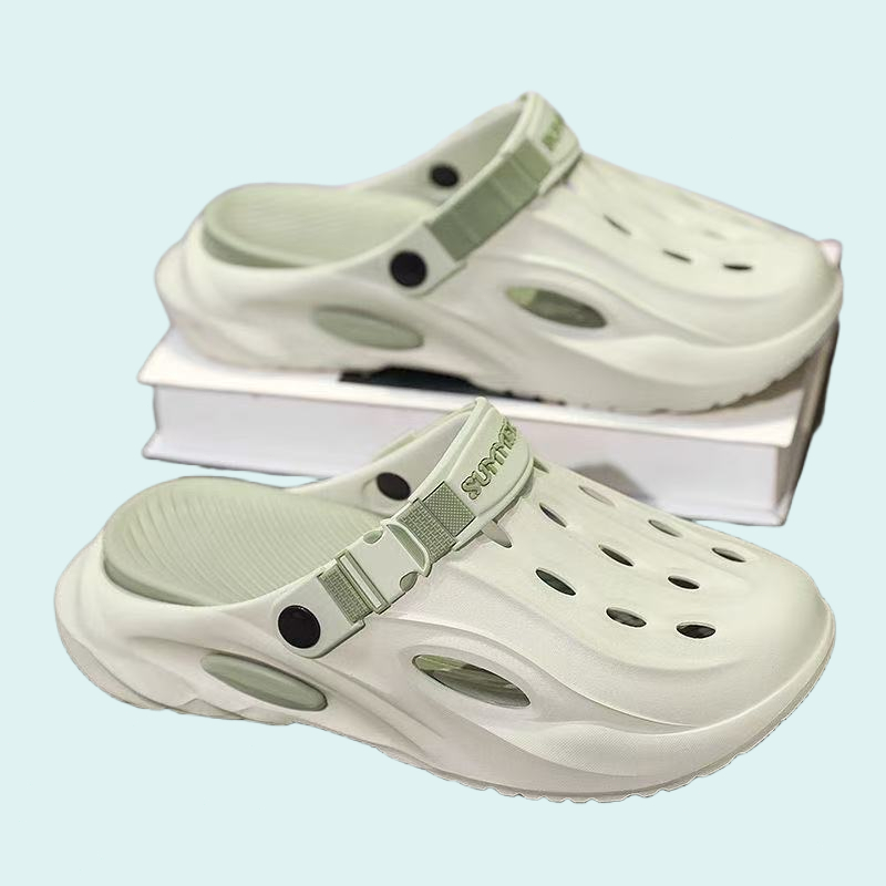 36-37 สีเขียว 99 บาท รองเท้า Clogs ผู้หญิง พื้นนุ่มมาก น้ำหนักเบา ใส่สบาย เดินทั้งวันไม่เมื่อย