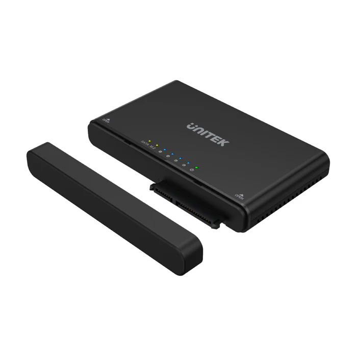 UNITEK S1222A SOLIDFORCE+ USB-C TO NVME M.2 & SATA III TWO-WAY OFFLINE CLONE ENCLOSURE