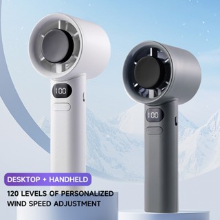 M11 พัดลมไร้สาย แรงลม 120 ระดับ 1800mAh พัดลมเทอร์โบ พัดลมมื…